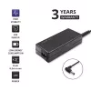 Qoltec 51775 adaptador de corrente CA para monitores LG, 40 W, 19 V 2,1 A, ficha de 6,5x4,4 mm