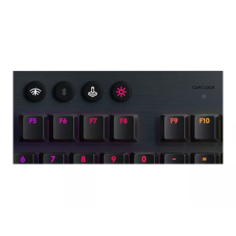 Teclado gaming mecânico Logitech G G915 LIGHTSPEED sem fios RGB GL Linear