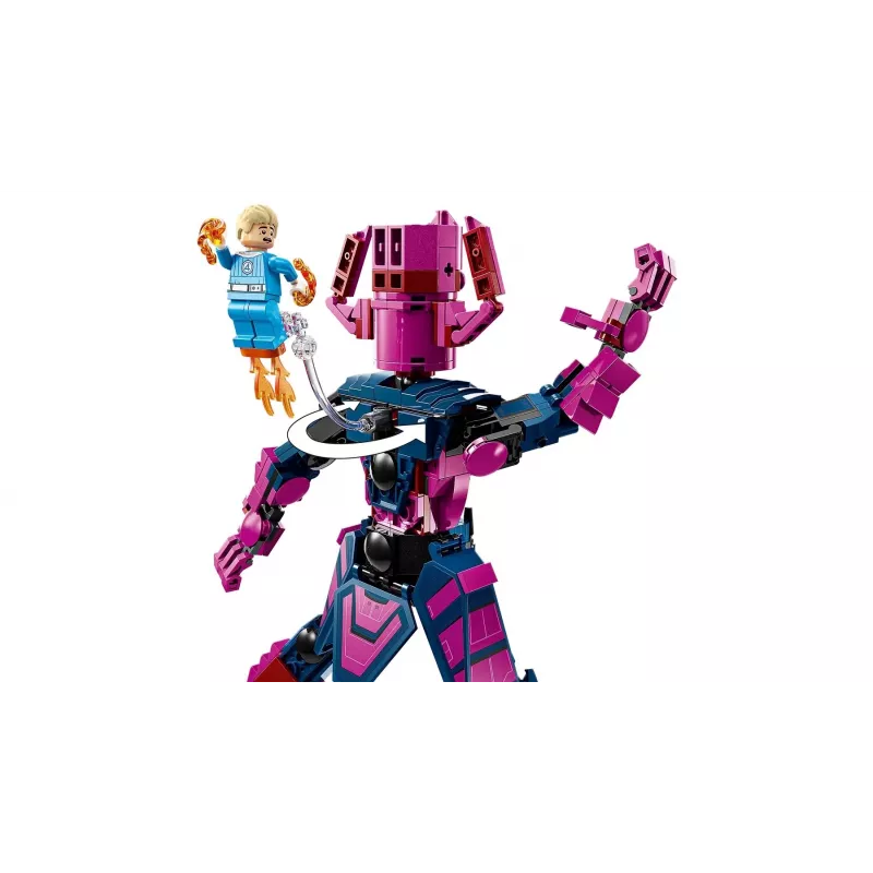 LEGO Conjunto Marvel Super Heroes 76316 — Quarteto Fantástico: Conjunto de minifiguras Galactus, 427 peças, 4 minifiguras, idade 9+