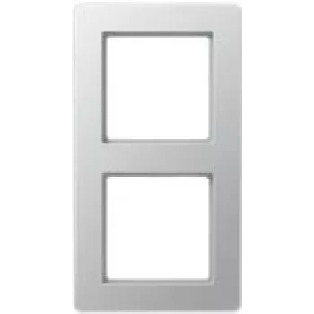 Moldura Jung 2 módulos horizontal/vertical AF 582 BF AL (AF582BFAL)