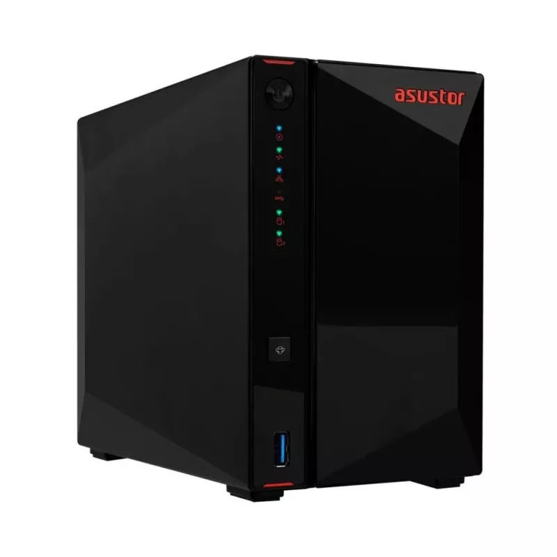 Asustor AS5402T NAS/Servidor de armazenamento Intel® Celeron® N5105 4 GB DDR4 0 TB ADM preto