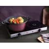 Grelhador elétrico Jata HACC4533 com revestimento antiaderente e temperatura ajustável