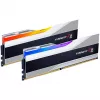 DIMM 64 GB DDR5-6400 (2x 32 GB) Dual-Kit, memória RAM prateada/preta, F5-6400J3239G32GX2-TZ5RS, Trident Z5 RGB, INTEL XMP