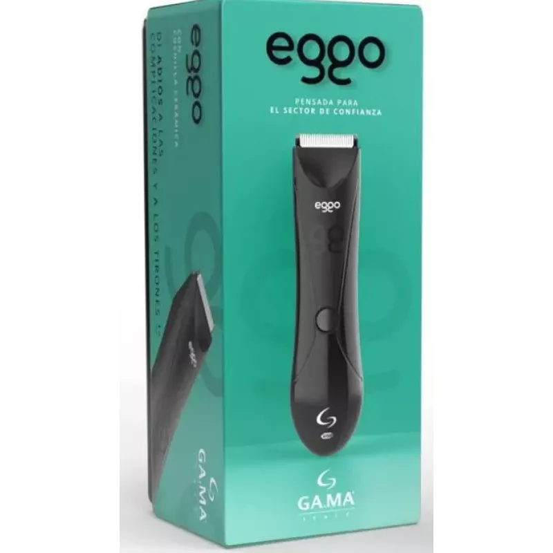 GA.MA GM6026 Eggo aparador corporal profissional, Preto | GA.MA
