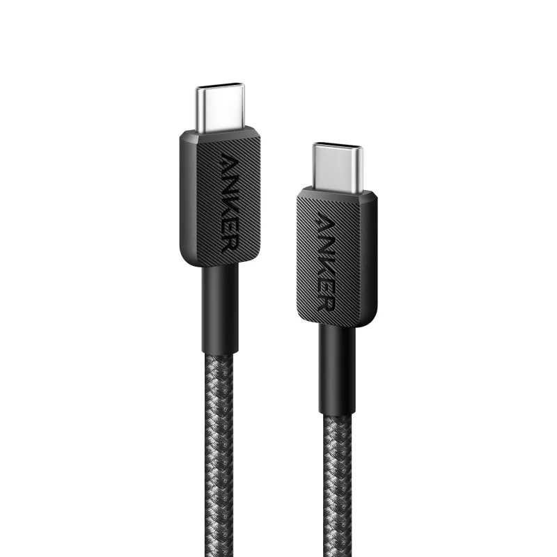 Cabo USB Anker 322 0,9 m USB-C preto