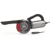 Aspirador de mão Black & Decker PV1200AV — limpa estofos a seco, 12 V, 0,44 L, 12,5 W, cabo de 5 m, cinzento/vermelho