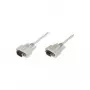 Cabo série DeLOCK RS-232 3 m bege SUB-D 9