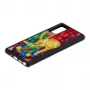 Capa de proteção iKins para Samsung Galaxy Note 20 com design gato e peixe vermelho