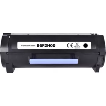 Toner Renkforce substitui Lexmark 56F2H00 compatível preto 15000 páginas 56F2H00 RF-6131126 (RF-6131126)