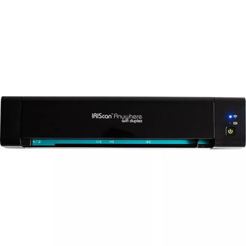I.R.I.S. IRIScan Anywhere 6 WiFi Duplex Scanner portátil 1200 x 1200 DPI A4 preto