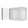 Armário de instalação de parede Lanberg 19'' 12U 600x600mm cinzento (porta de vidro)