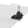 Suporte de monitor de braço duplo Maclean MC-968 com mola a gás 17-57 27 kg carga pesada estável totalmente articulado suporte VESA máx. 200x200