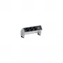 Bachmann DESK 2 Extensão elétrica 902.300, 3 tomadas, cabo de 1,5 m, Branco