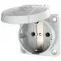 MENNEKES Elektrotechnik GmbH & Co. KG Tomada SCHUKO de encastrar 16A 2p+E 230V gr 11010 (11010)
