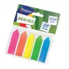 Índice de papel Forpus, 12x44mm, sortido, plástico, setas (5x25) 0718-105