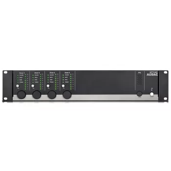 Amplificador de áudio AUDAC MTX48 uso doméstico preto 80 dB SNR 20-20000 Hz