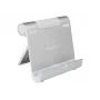 TERRATEC iTab S - Suporte para telemóvel / tablet - alumínio - prateado - suporte de mesa (219727)