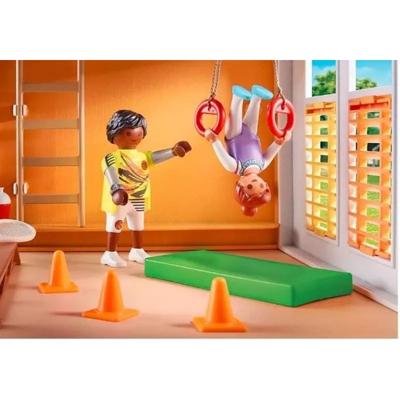 Conjunto de brincar de ação/aventura Playmobil City Life 71328 multicolorido