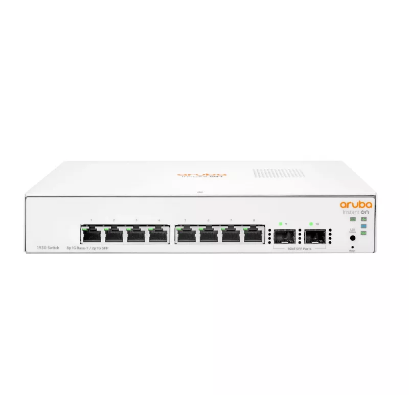 HPE Aruba Networking Aruba Instant On 1930 Managed L2+ Gigabit Ethernet (10/100/1000) 1U branco