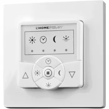 Temporizador HOMEPILOT 10502002 smart branco para motores de estores 2em1