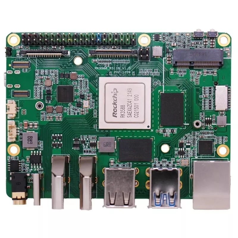 ALLNET Rock 5 Model B 8GB RK3588 Quad Core A76 2,4 GHz + A55 1,8 GHz Mali G610MP4