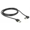 Cabo USB DeLOCK 5m USB 2.0 A macho/macho 90°