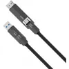 Cabo USB4 HDMI 4smarts ComboCord 240W 1,5 m – USB4 para HDMI, alimentação de 240W, comprimento de 1,5 m