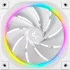 DeepCool FL12R Reverse ventoinha de caixa de 120 mm, 500–2150 rpm, 33,9 dB, branca