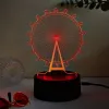 Lâmpada LED decorativa Manta SNL125RGB RGB 3D edifício