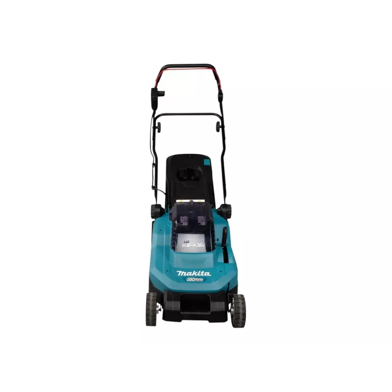 Makita DLM382PM2 - corta-relvas - a bateria - 18 V - 4 Ah - 2 baterias - 3700 1/min - 38 cm - 16,9 kg