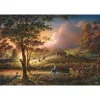Terry Redlin: Sol dourado sobre campos maduros, Puzzle 1000 peças