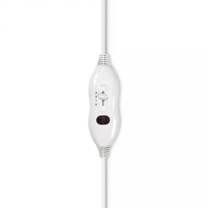 Cobertor elétrico Nedis PEBL110CWT2, branco