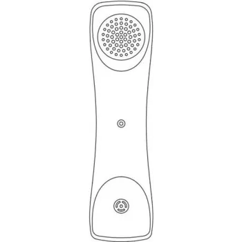 Yealink Auscultador de substituição 2201026 para telefones T27P/T27G