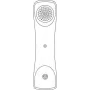 Yealink Auscultador de substituição 2201026 para telefones T27P/T27G