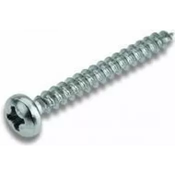 Parafuso Cimco 190098, metal zincado, para placas de fibra, 20 mm de comprimento, 4 mm de diâmetro de rosca, 1 unid.
