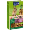 Petiscos para pequenos animais Vitakraft 25227 — mistura de uva, fruta, legumes e noz para coelhos, 160 g
