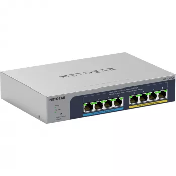 NETGEAR MS108TUP Não gerido L2 2.5G Ethernet (100/1000/2500) Power over Ethernet (PoE) cinzento