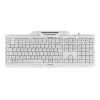 Teclado com smartcard com fio CHERRY KC 1000 SC cinzento-claro USB QWERTY UK
