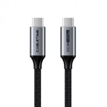 Cabo USB Type-C para Type-C extra digital CA913312 — USB 3.2, 20 Gbit/s, 100 W PD