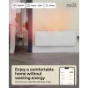 Aquecedor inteligente WiFi invisível Mill | PA2000WIFI4 | aquecedor de painel | 2000 W | adequado para divisões até 24-28 m² | branco | IPX4