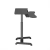 Secretária Maclean MC-835 portátil com regulação elétrica de altura 72 – 122 cm, máx. 37 kg, painel de controlo, posto de trabalho sentado/em pé