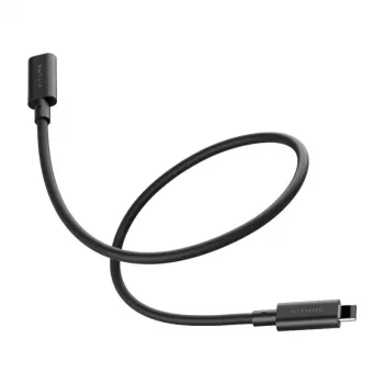 Extensão USB-C macho para USB-C fêmea Viture One-UCEx-50-Blk, USB 3.2 Gen1, 50 cm, preto