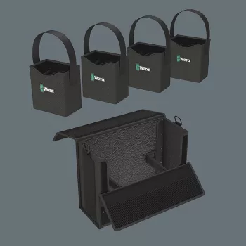 Wera 05004357001 mala rígida de ferramentas