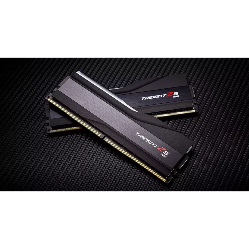 DIMM 128 GB DDR5-6000 (2x 64 GB) Dual-Kit, memória RAM preta, F5-6000J3444F64GX2-TZ5RK, TZ5 RGB, INTEL XMP