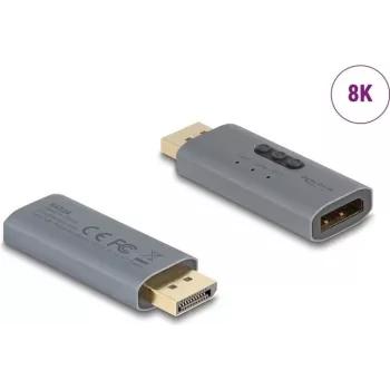 Adaptador de cabo DeLOCK 64328 DisplayPort antracite