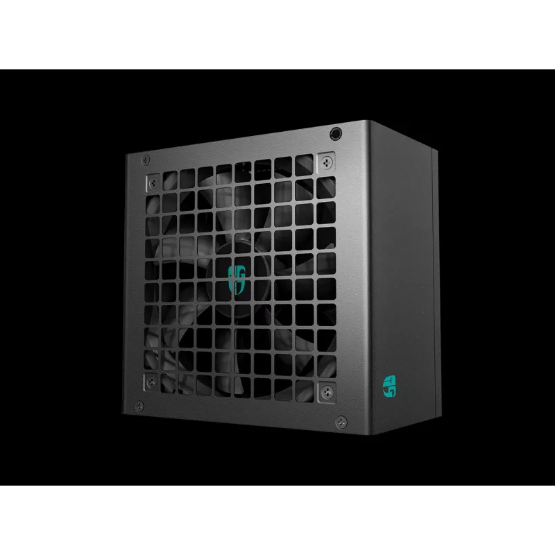 Fonte de alimentação ATX DeepCool PF600X 600W 80 PLUS Bronze, 600 W, ventoinha de 12 cm, ATX 2.52, 24 pinos, 2×(6+2) PCIe, 8×SATA