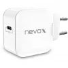 nevox Carregador USB-C PD 20W Branco Fonte de alimentação