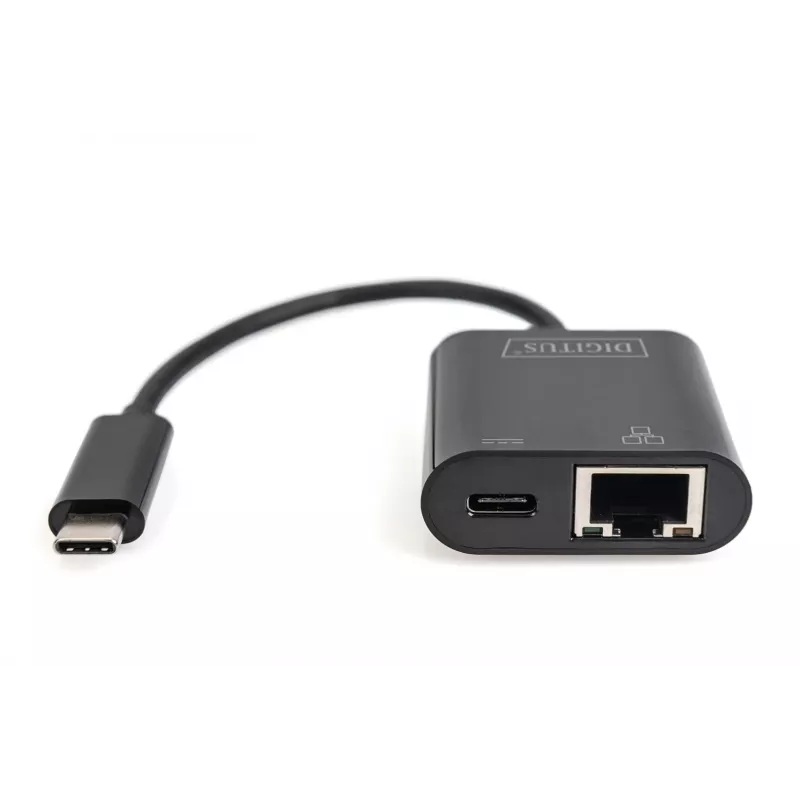 Adaptador USB Type-C Gigabit Ethernet Digitus DN-3027