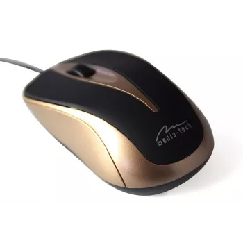 PLANO - Rato ótico 800 Cpi, 3 botões + roda de deslocamento, interface USB (MT1091MO)