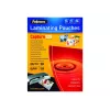 Fellowes Capture bolsas de plastificação 125 mícrons, brilhantes, 83 x 113 mm, 100 un.
